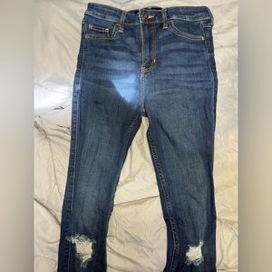 size 1R Hollister high rise skinny jeans